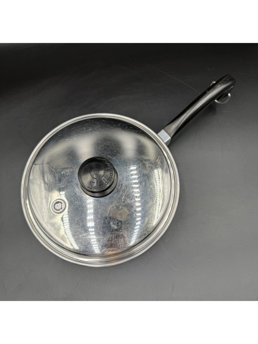 Vintage Saladmaster 18/8 Tri-Clad Stainless Steel Saucepan W/Lid Cookware